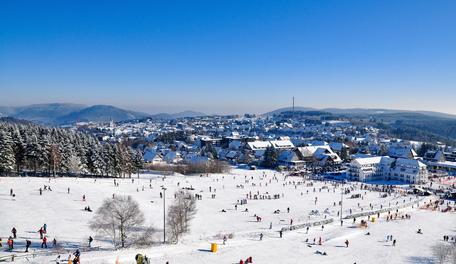 Winterberg kayak merkezi ve telesiyejler