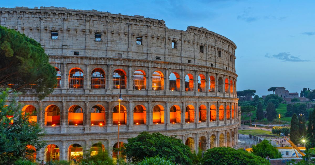 Roma şehir merkezi ve tarihi yapılar